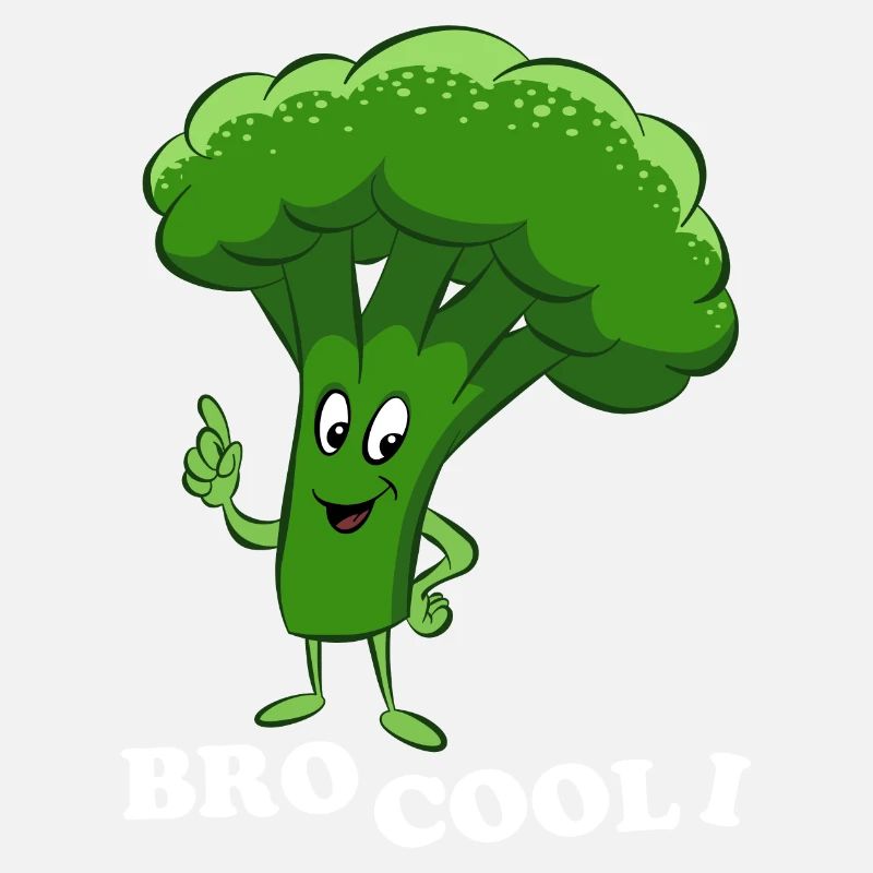 Bro Cool I - Broccoli, Vegetables, Vegetarian, Vegan