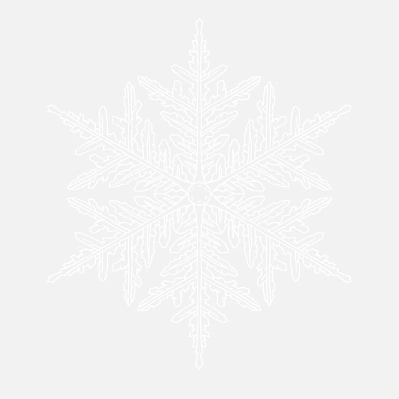 Mandala flocon de neige