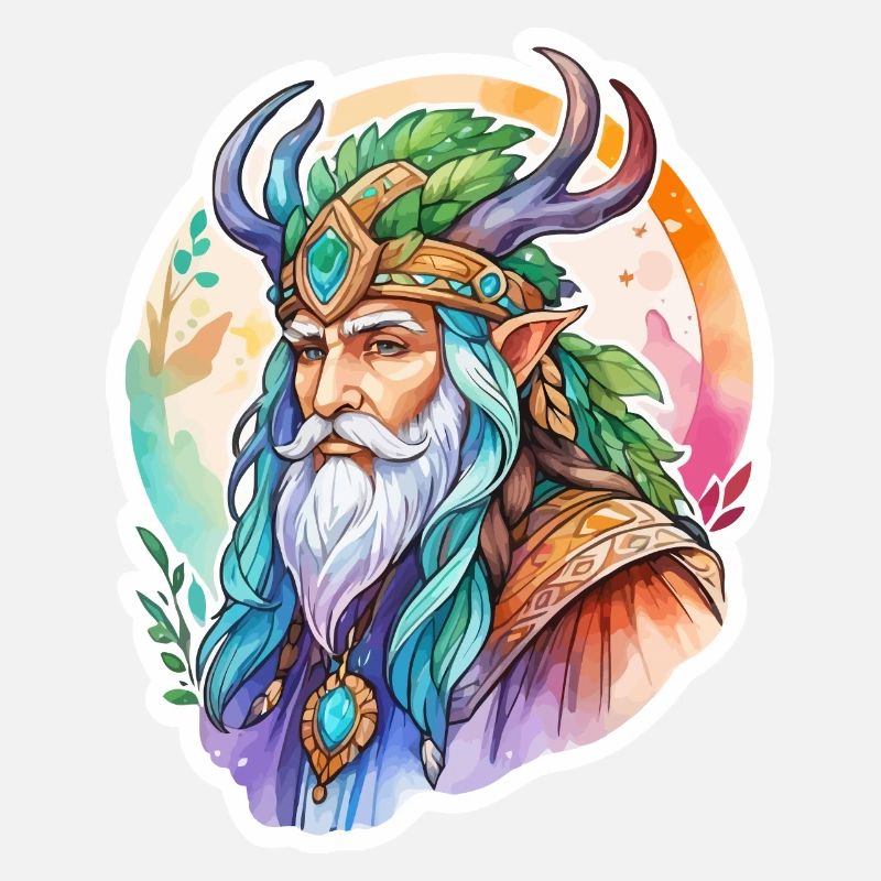 Aquarelles de druide