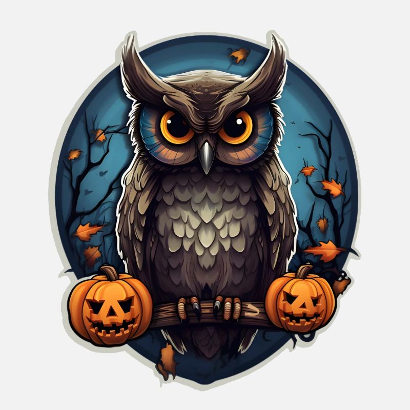 Eule Halloween
