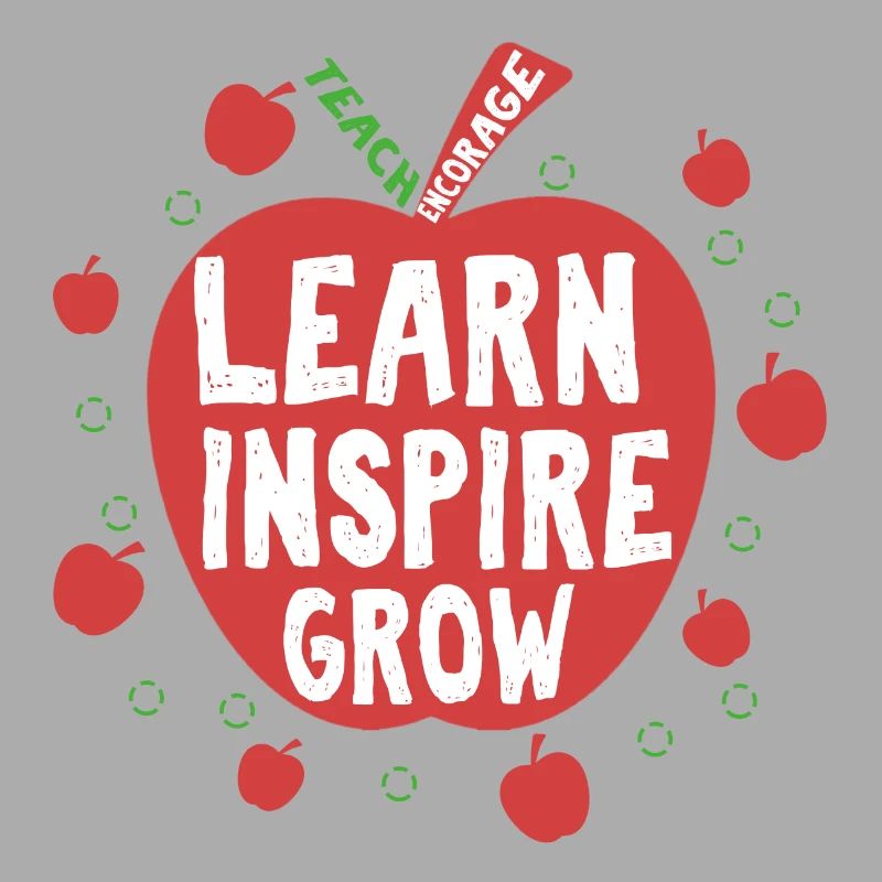 Sweet Learn Apple Leher Leher Directeur d'école primaire