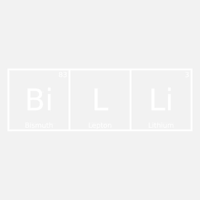 Billi Name First Name Chemistry Periodic Table Elements