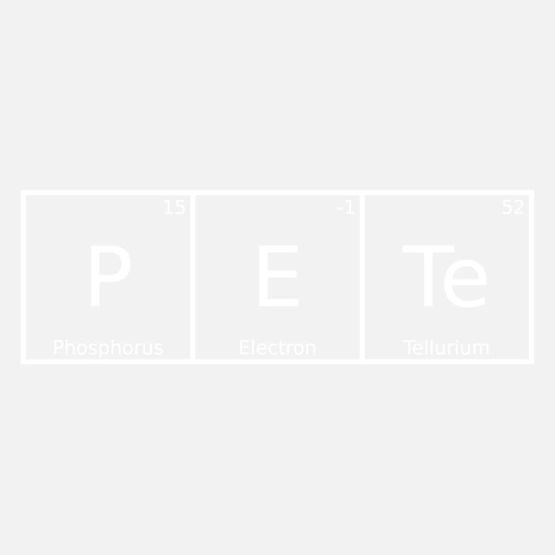 Pete Nom Prénom Chimie Éléments du tableau périodique