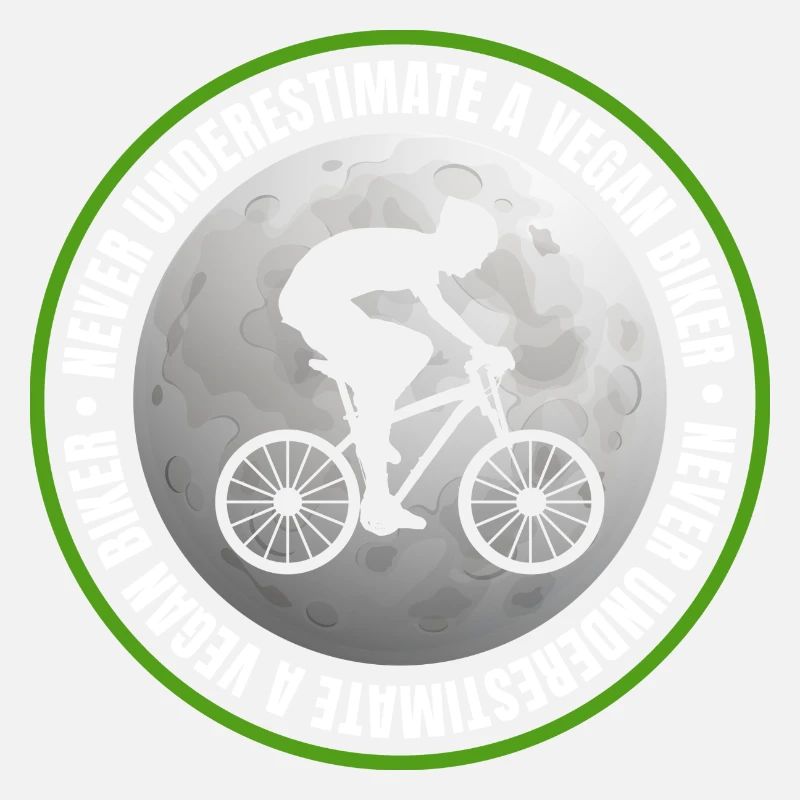 Herrliches veganes Biker -Zitat