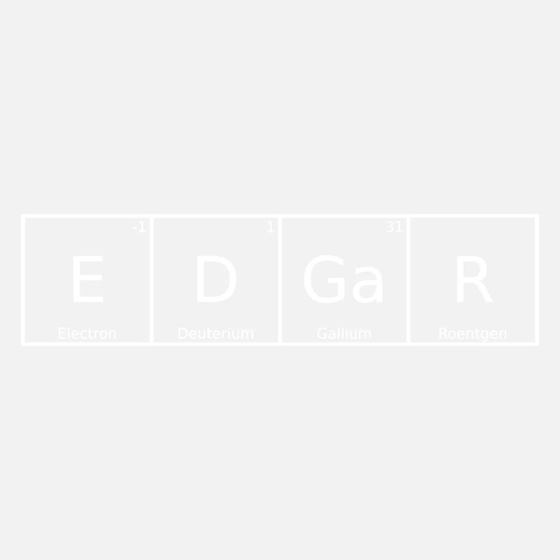 Edgar Name First Name Chemistry Periodic Table Elements