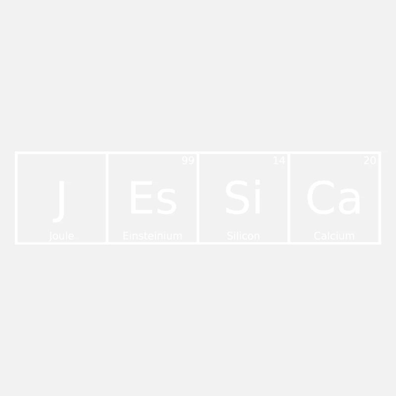Jessica Name First Name Chemistry Periodic Table Element