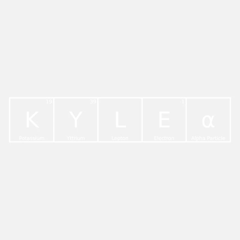 Kylea Nom Prénom Chimie Tableau périodique Éléments