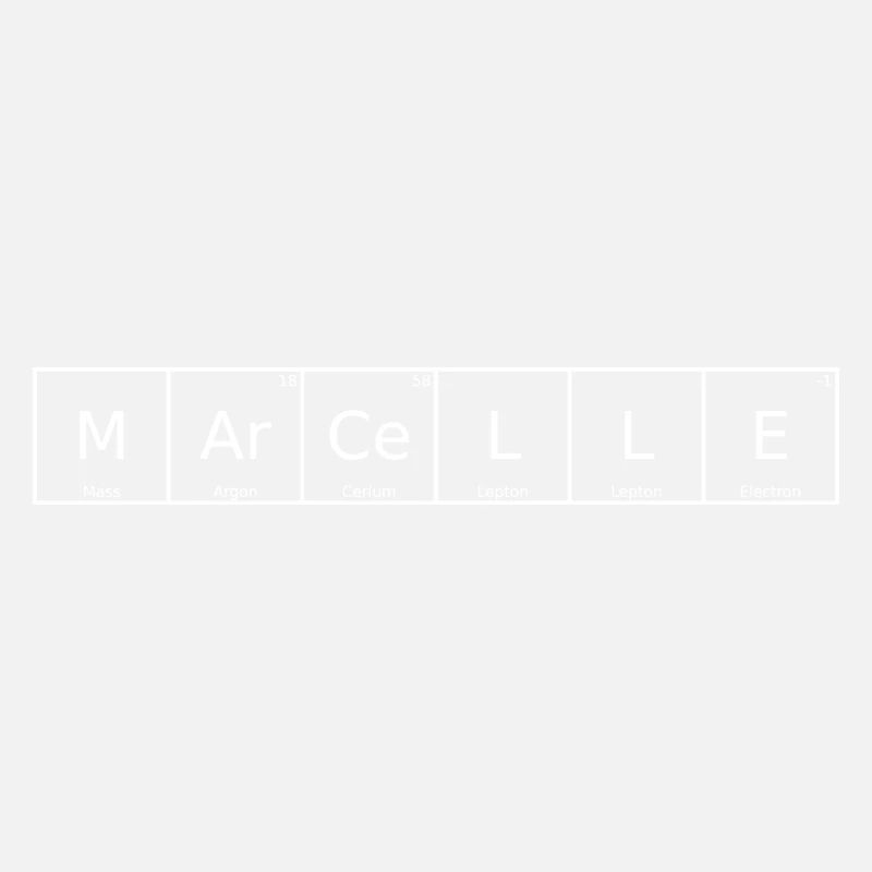 Marcelle Surname First Name Chemistry Periodic Table