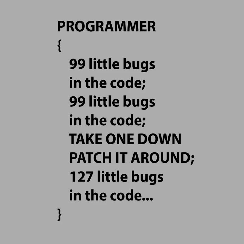 Code programmeur cadeau développeur développeur de bugs