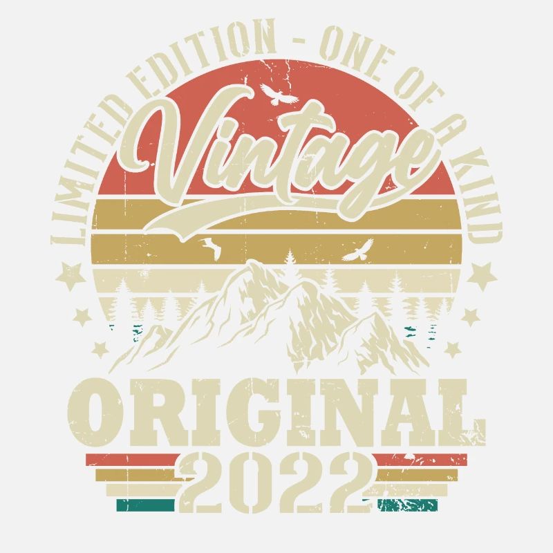 Original Vintage Geburtstag Geschenkidee 2022