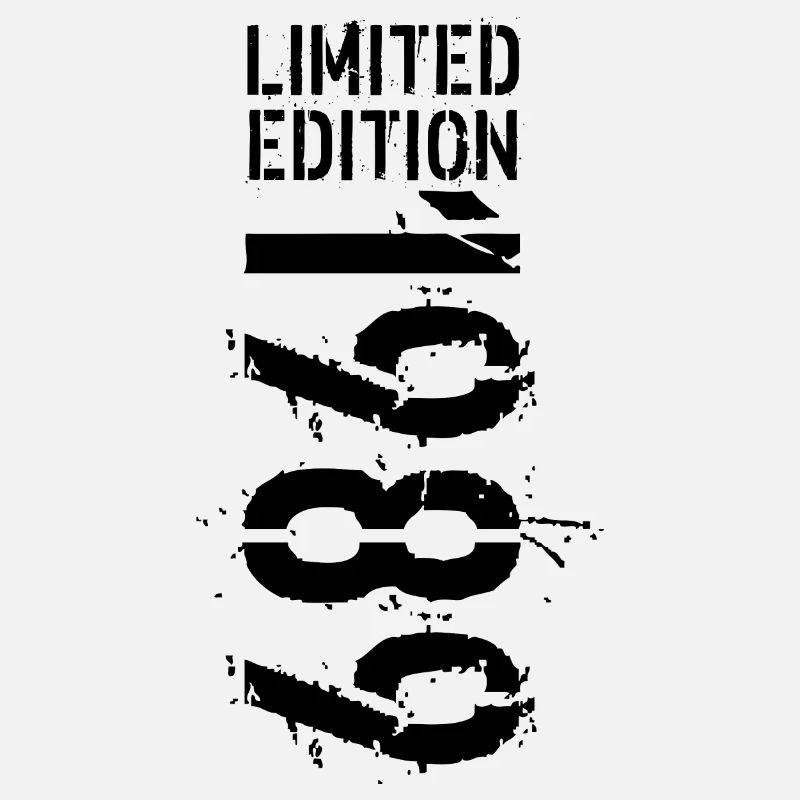 LIMITIERTE EDITION 1989 SCHWARZ