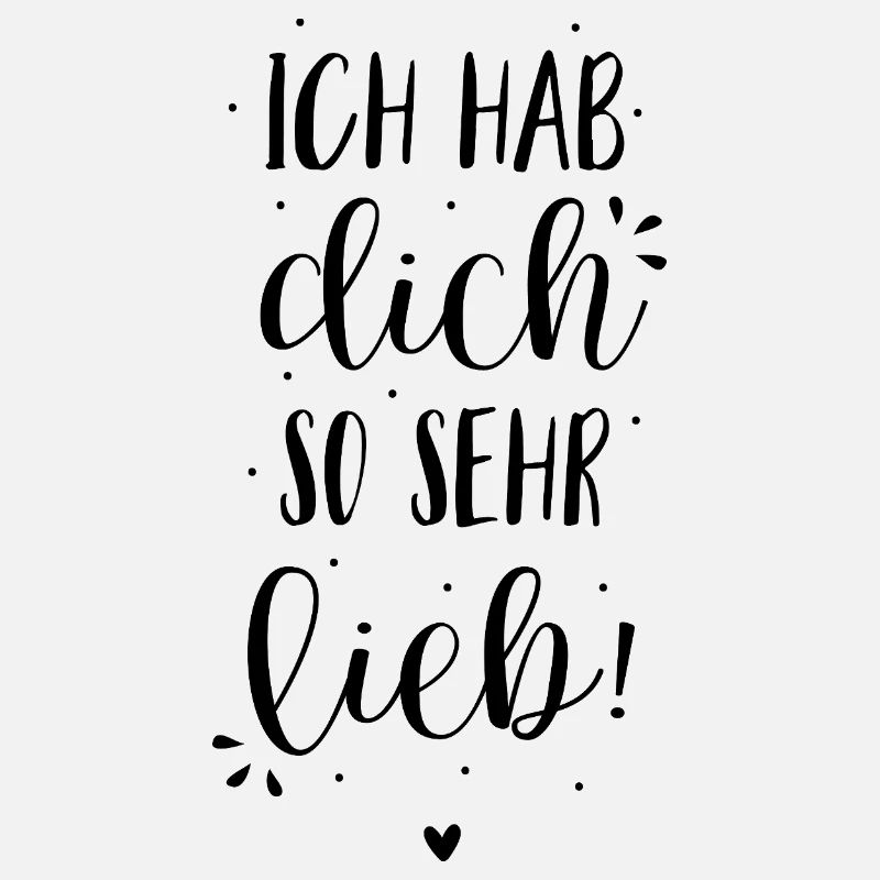 Ich hab dich so doll lieb