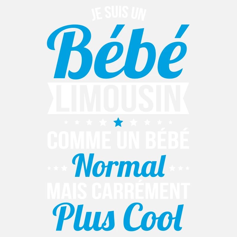 Bébé Limousin comme un Bébé normal mais plus Cool