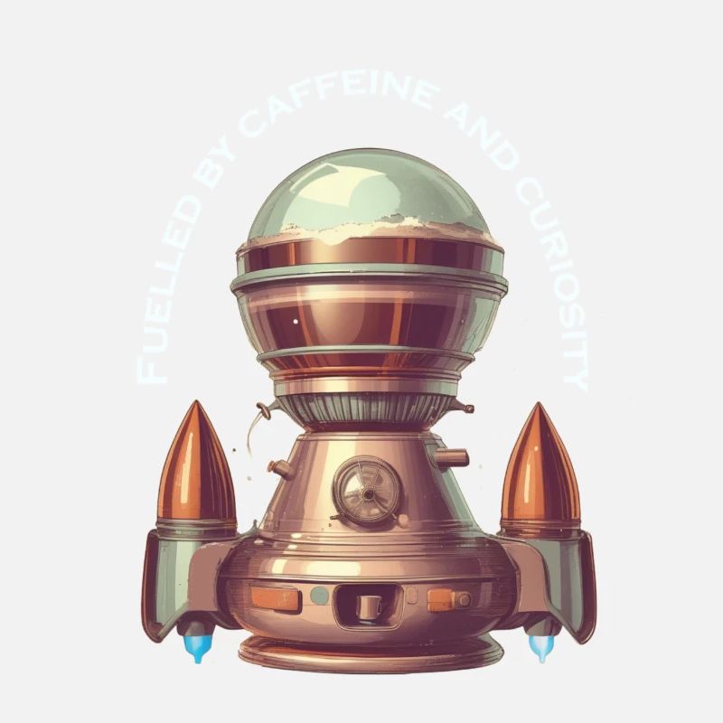 Alimenté par le café Machine à café Rocket