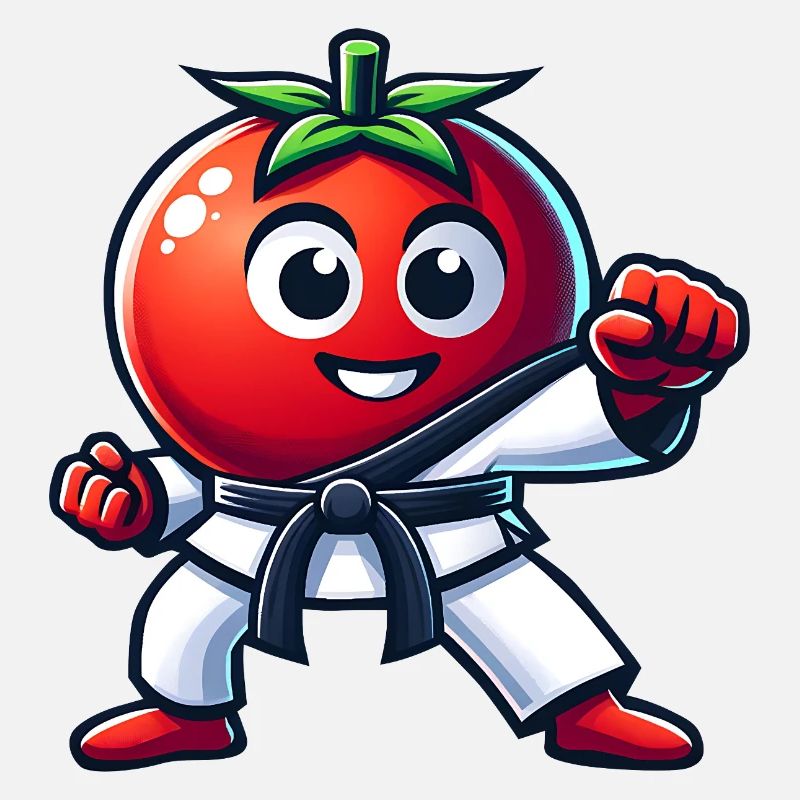 Karate Tomato: Funny Martial Art