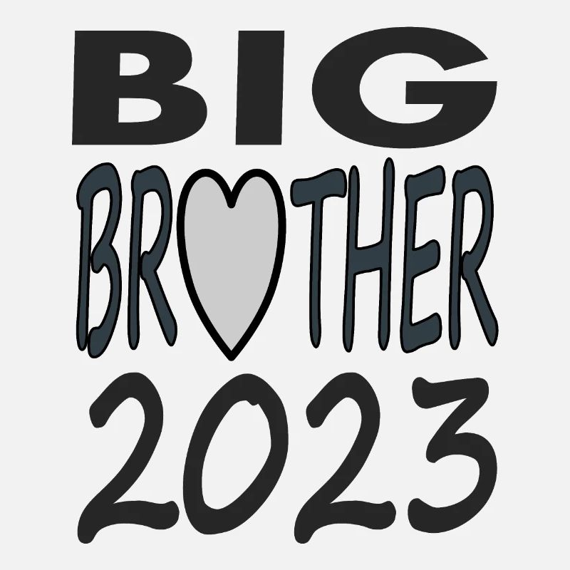 Großer Bruder 2023 Kleiner Bruder Geschenkidee