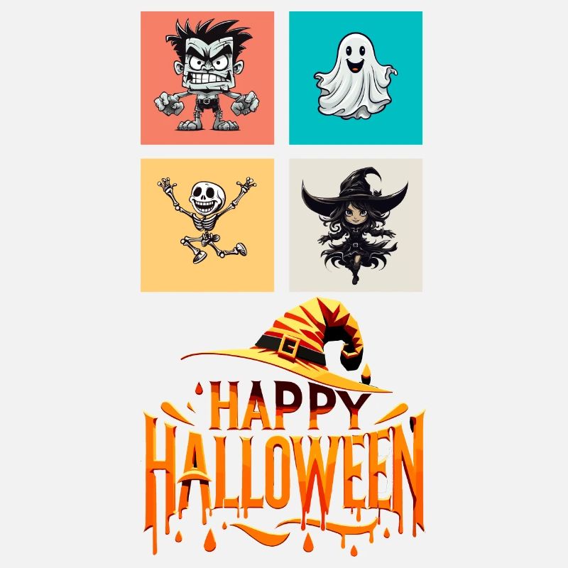 Halloween-Tanz: Ein buntes Ensemble