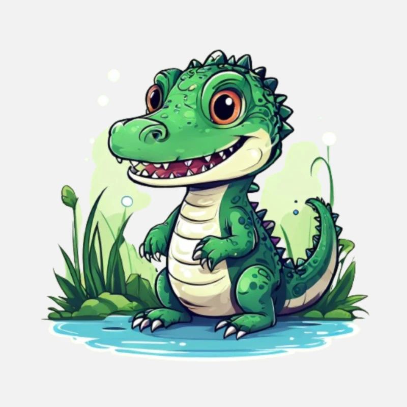 Cute Crocodile
