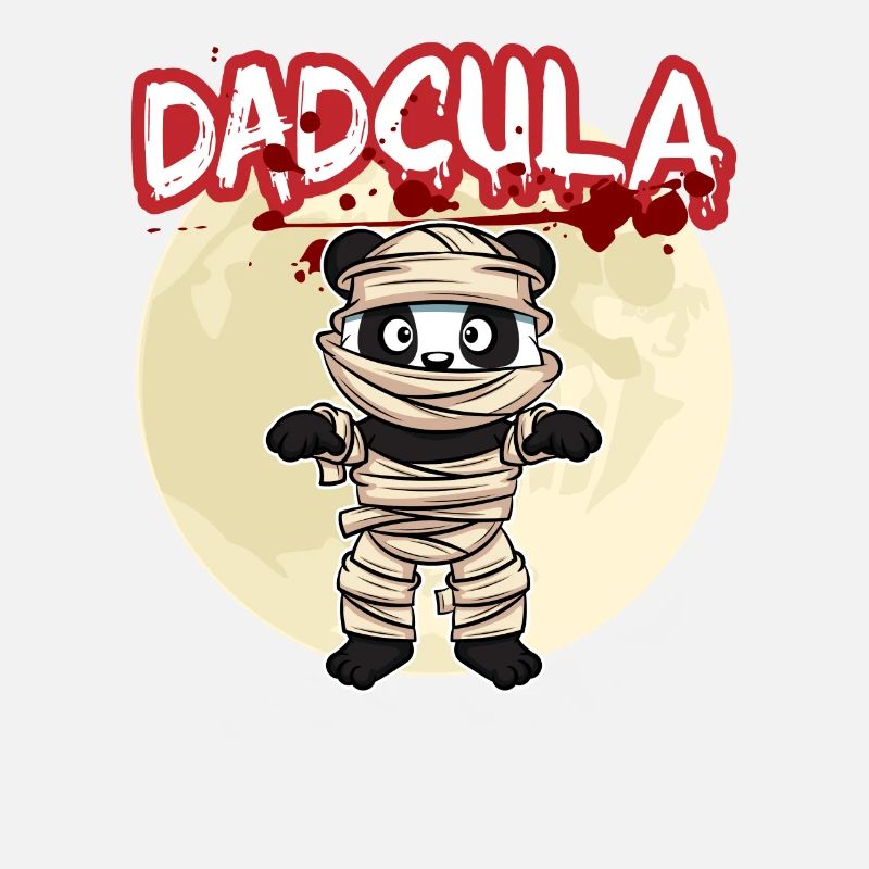 Dadcula Dracula Vampire Dad Funny Halloween Party