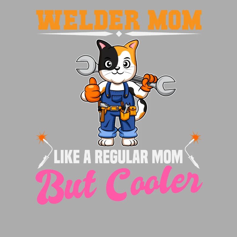 Maman soudeuse comme une maman régulière mais plus cool
