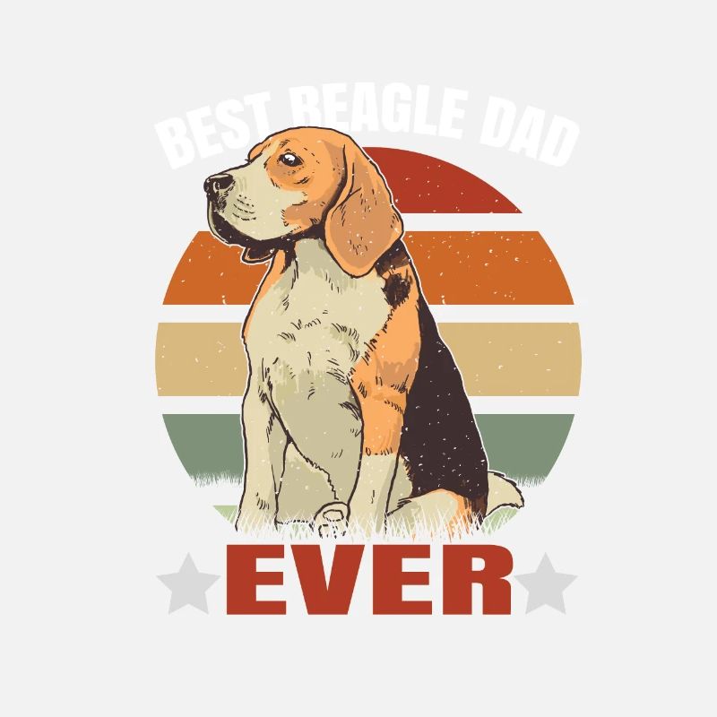 Hund Beagle Bester Beagle Papa Überhaupt