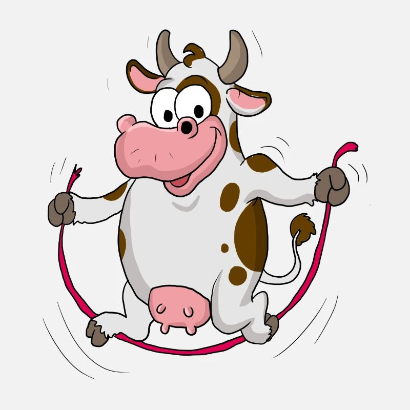 Corde à sauter vache