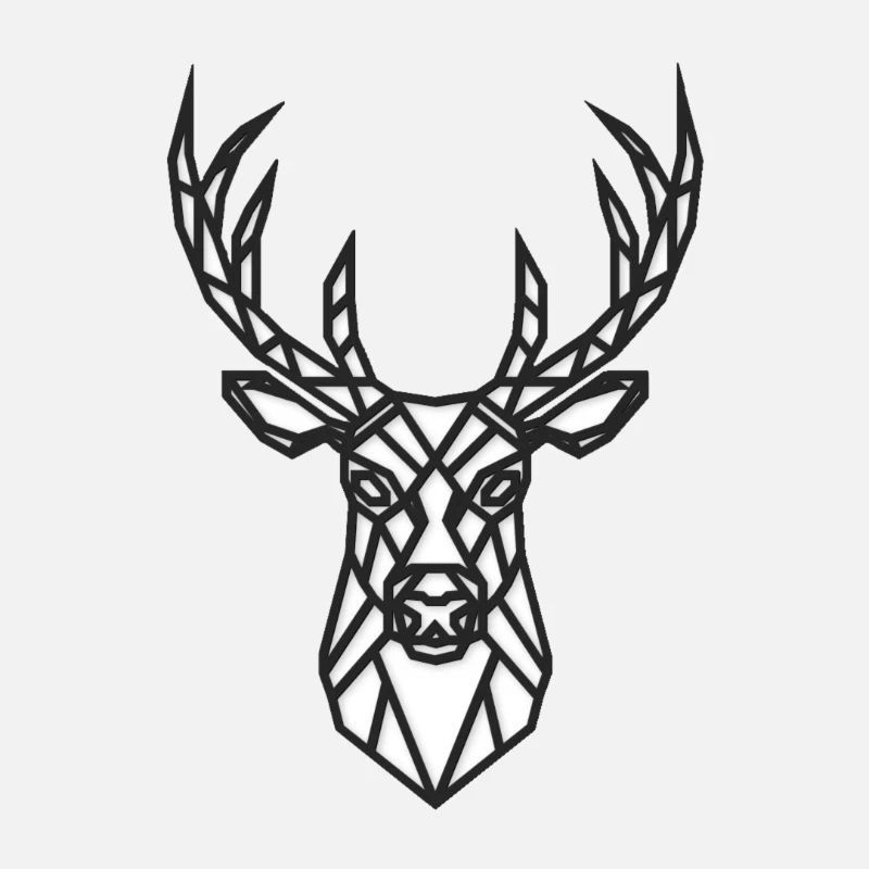 Geometrischer Hirsch