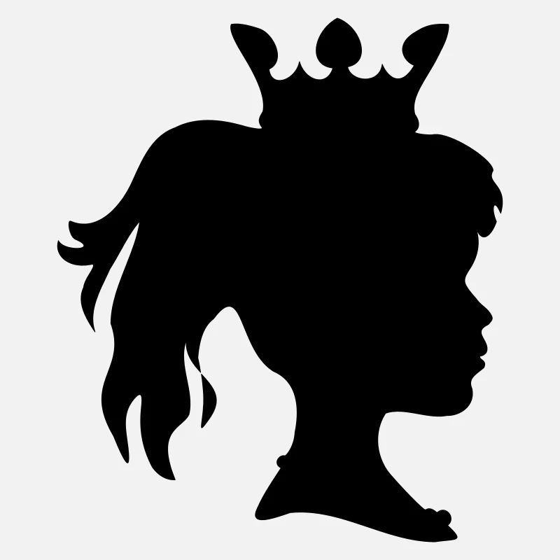 Silhouette de princesse