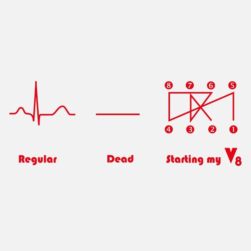 V8 Motor Crossplain Heartbeat-Design