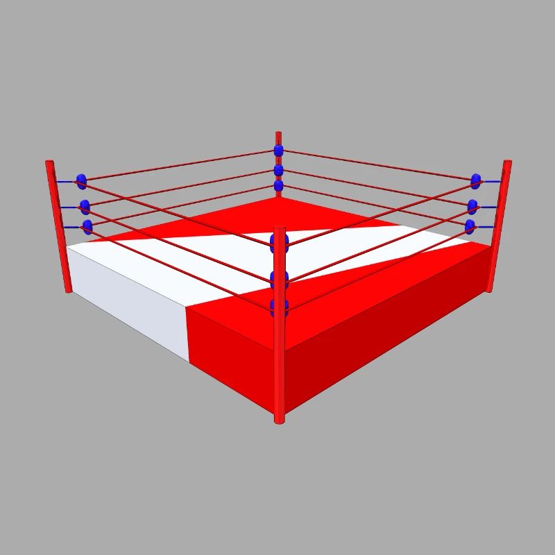 Ring de boxe, boxe, boxe