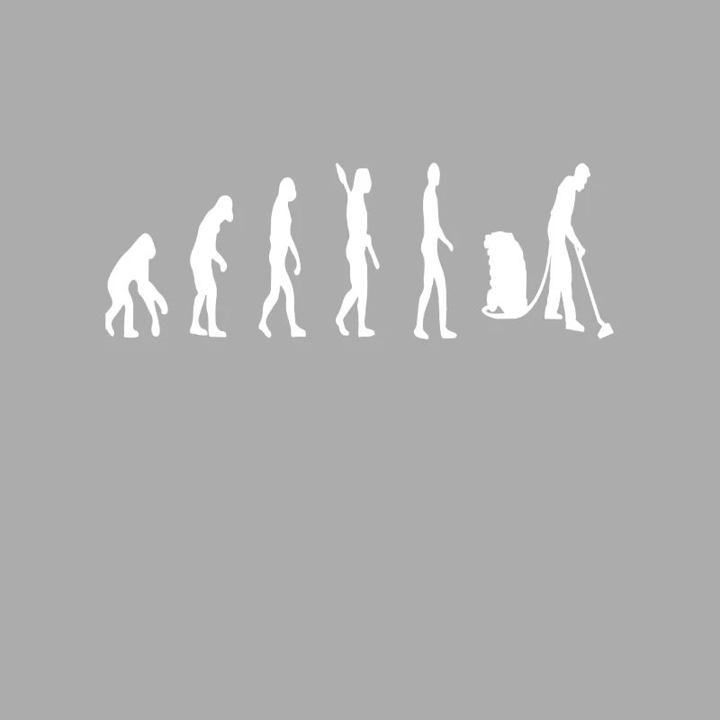 Evolution Hausmann Haushalt Ehemann Geschenkidee