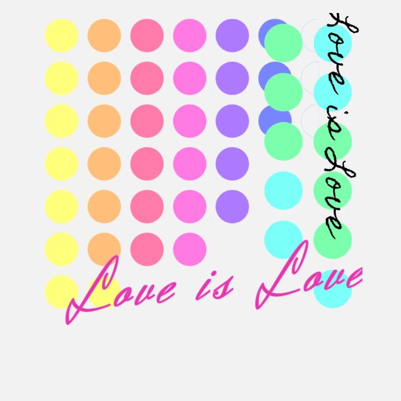 l’amour est l’amour,LGBT,Arc-en-ciel,coloré,Points