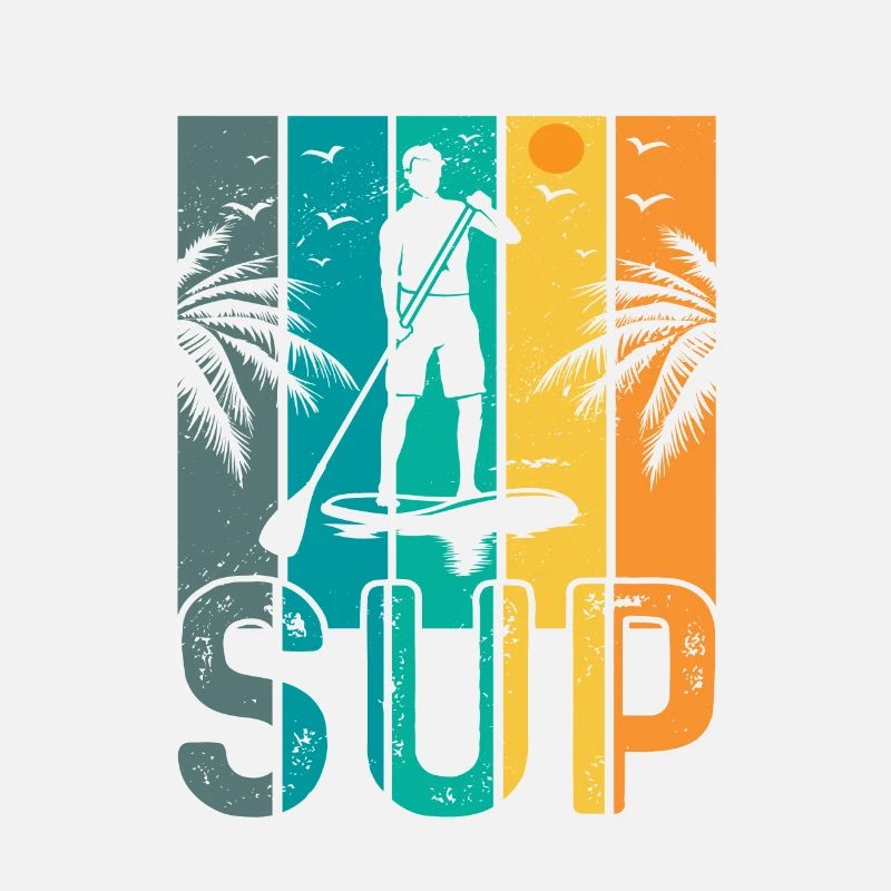 SUP Retro Stand Up Paddle Boarding