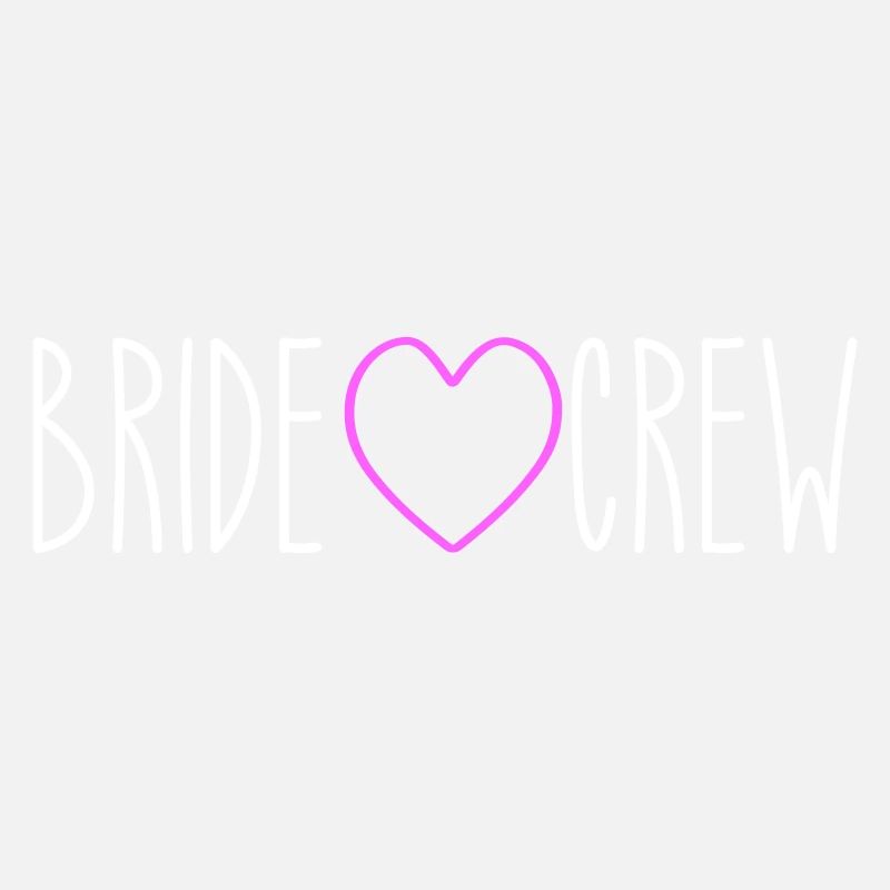 Bride Crew Heart