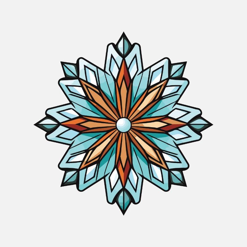 Frost Symbol Star Winter Snow