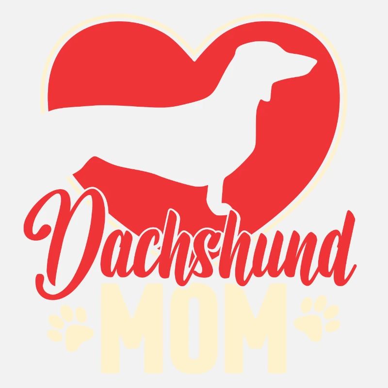 Dackel Mama Geschenk