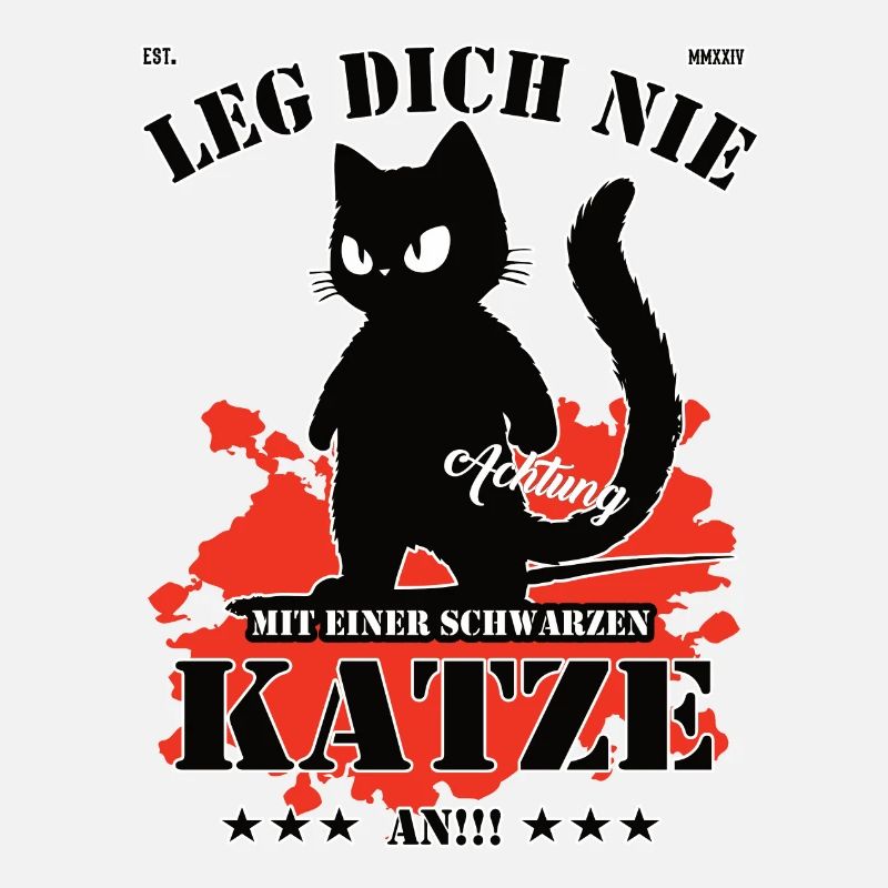 Leg dich nicht mit einer schwarzen Katze an!