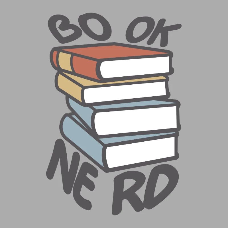 Book Nerd Book Stack