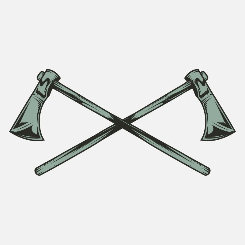 Hatchet crossed