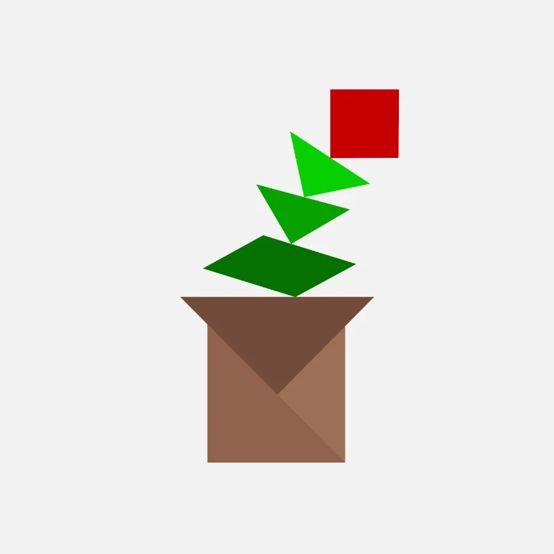 Fleurs - Tangram