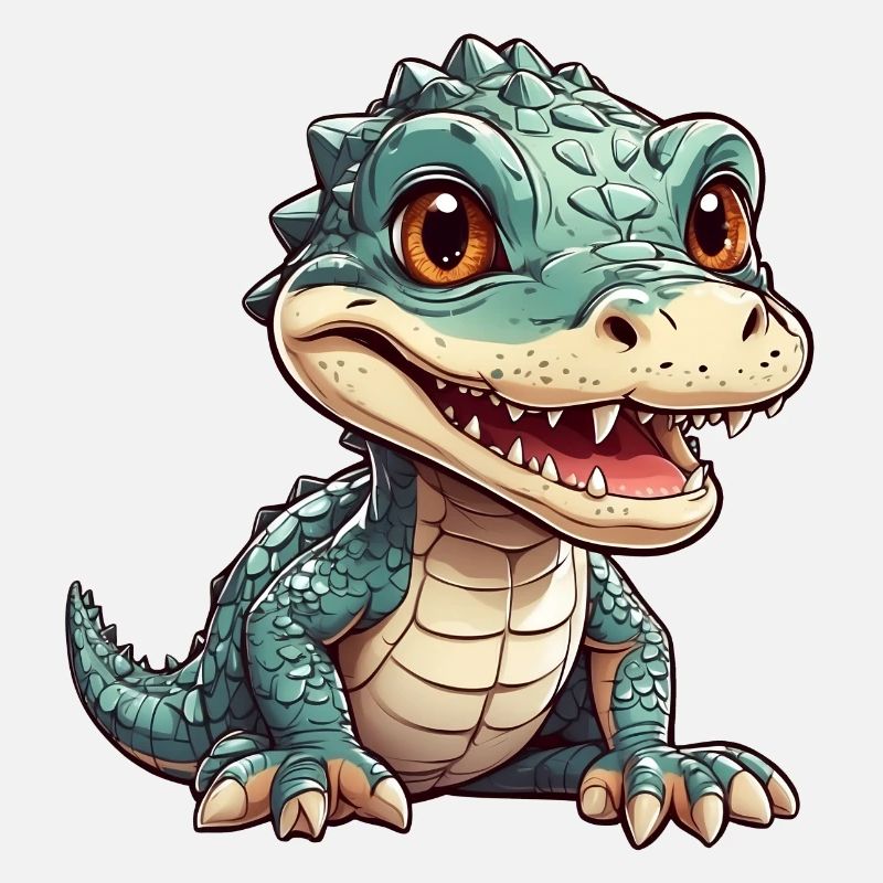 petit alligator mignon