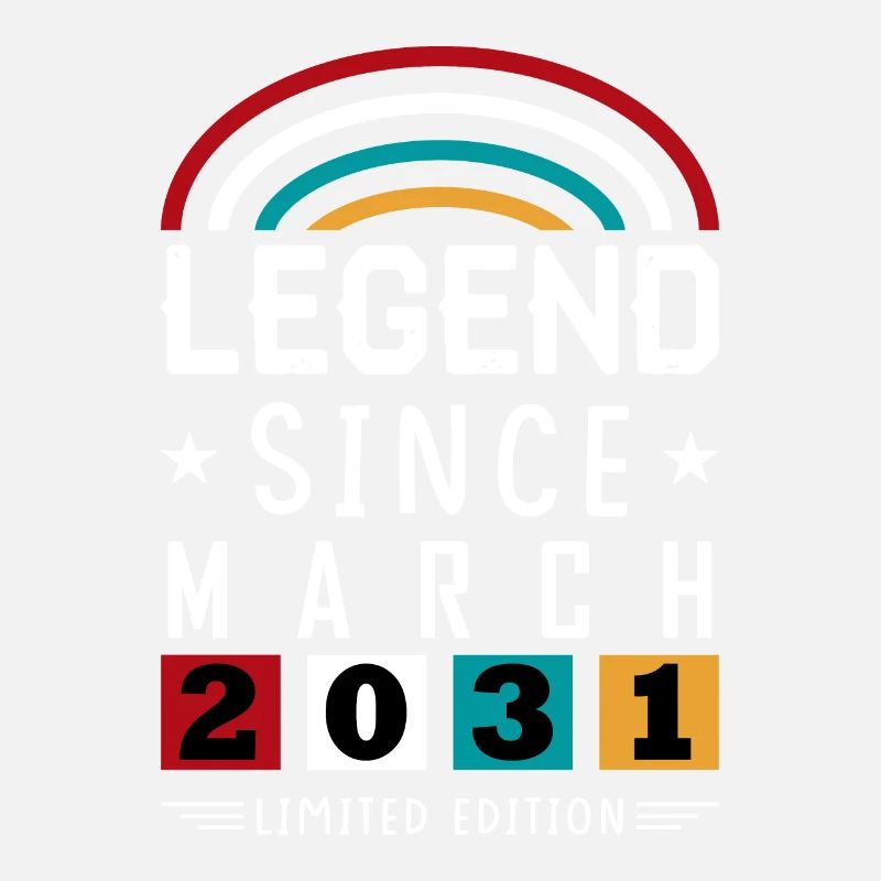 2031 Légende depuis la marche cadeau d’anniversaire