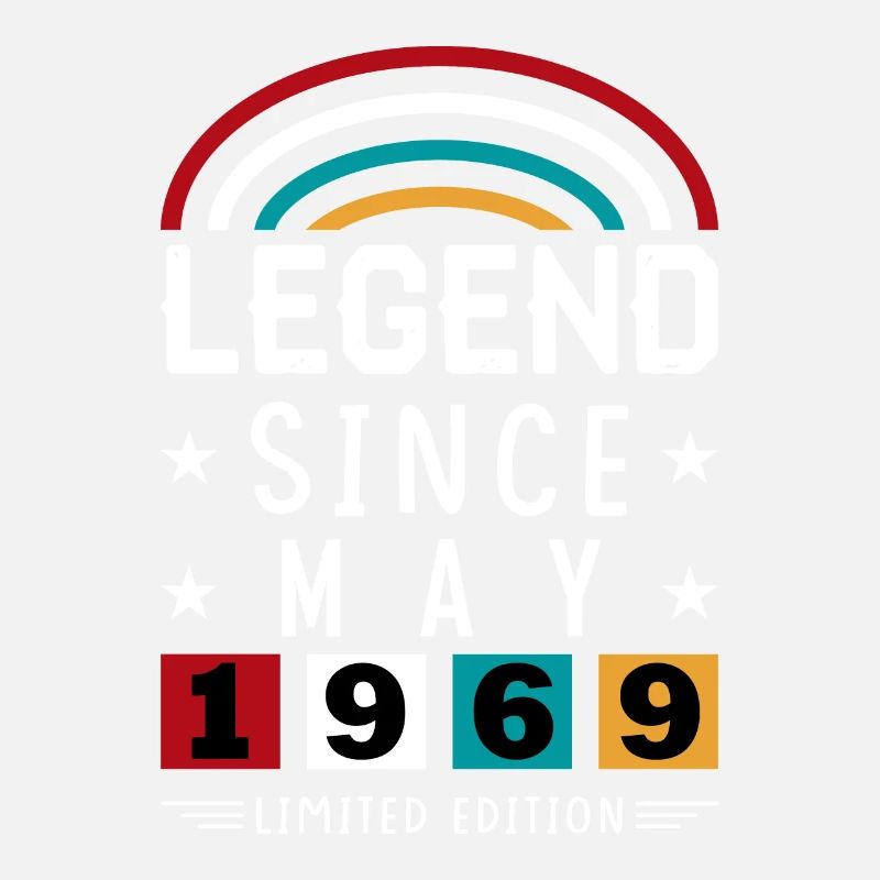 1969 Legend Since Geburtstag Geschenk Mai
