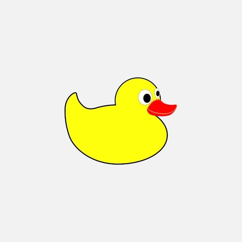 Canard en caoutchouc