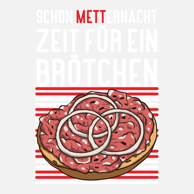 Mannes Mett Mettbrötchen Witzig Fleisch Essen