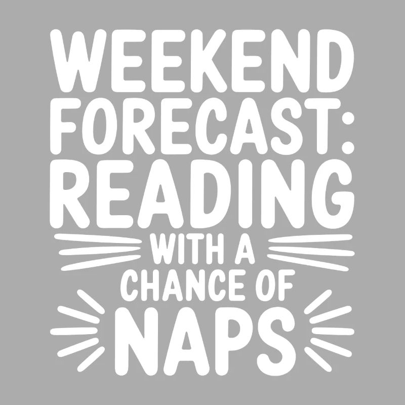 Wochenendvorhersage-Lesung mit der Möglichkeit eines Nickerchens