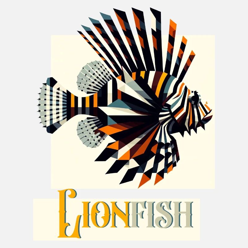 Geometrischer Feuerfisch