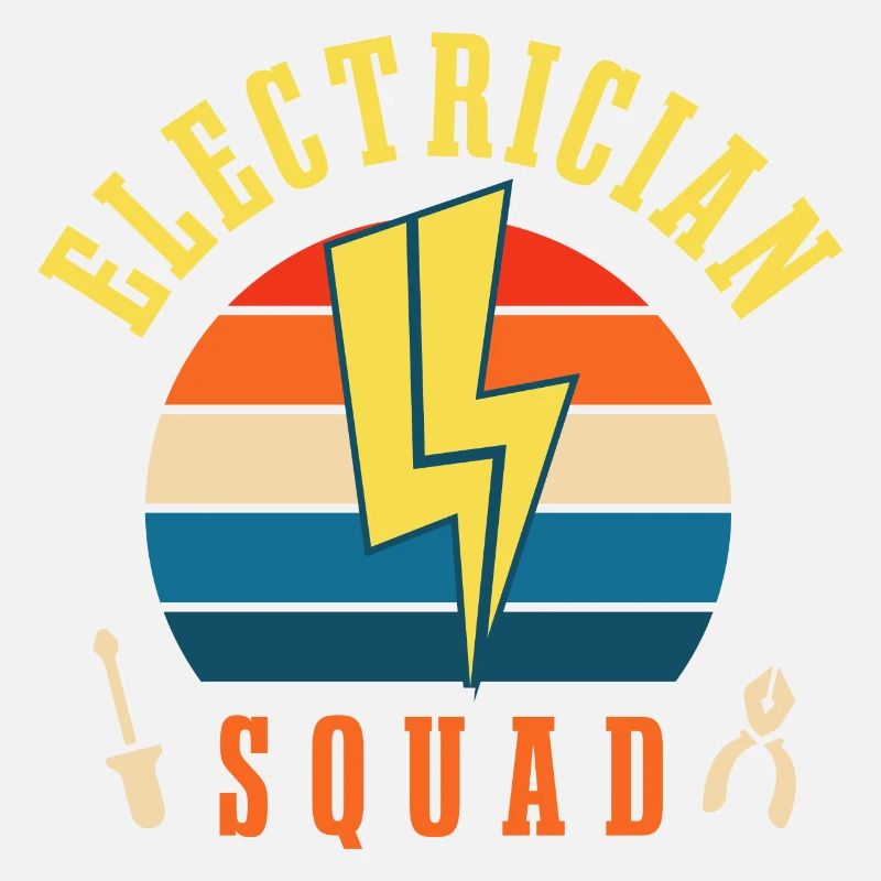 Electrician Squad Hobby Worker Electronic