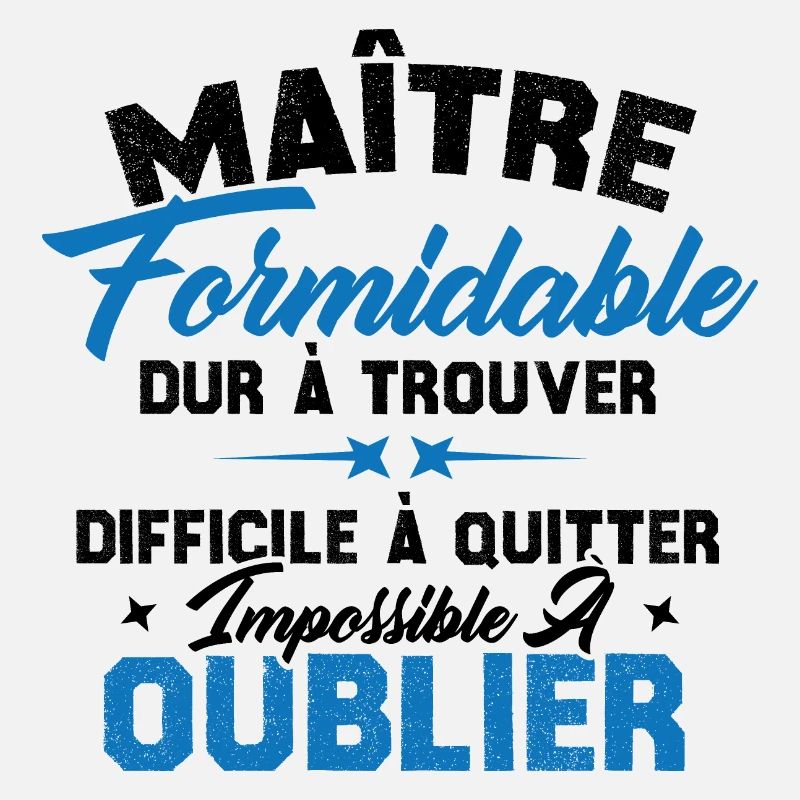 Maître Formidable Idée Cadeau Maître D'école