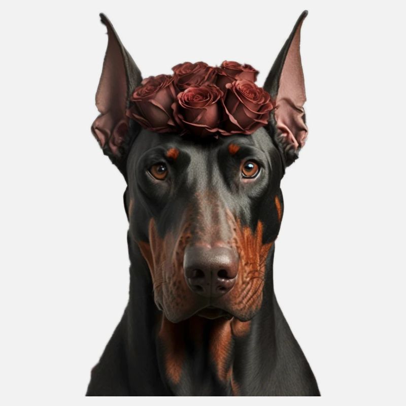 Doberman Saint-Valentin